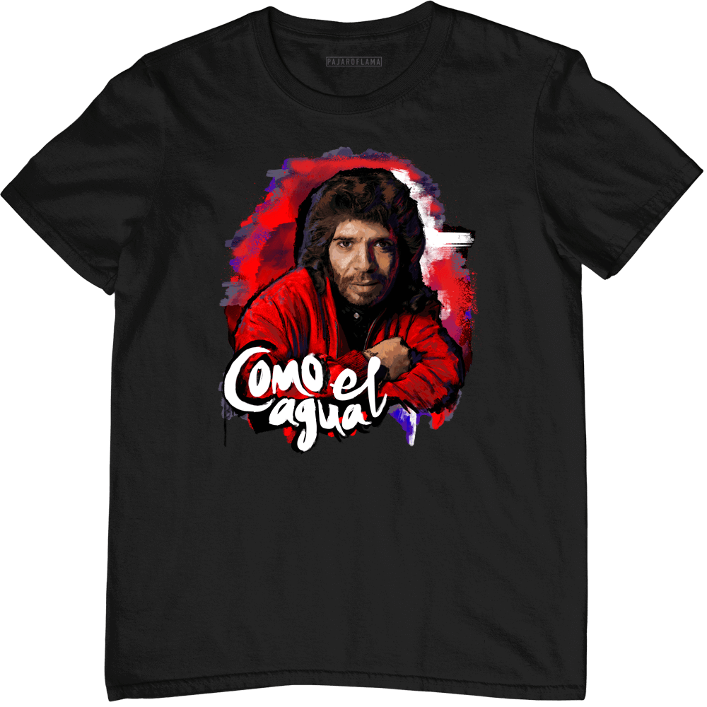 Camiseta Unisex CAMARON COMO EL AGUA de Pajaroflama