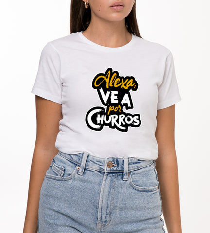 ALEXA GO GET CHURROS Girl