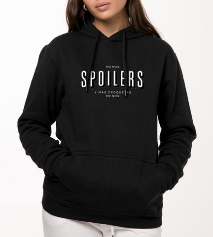 MENOS SPOILERS  Sudadera