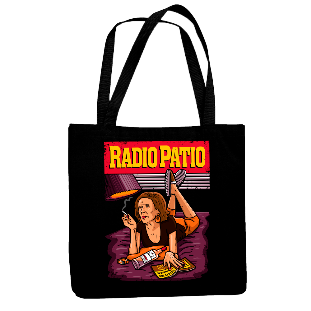 RADIO PATIO Tote bag