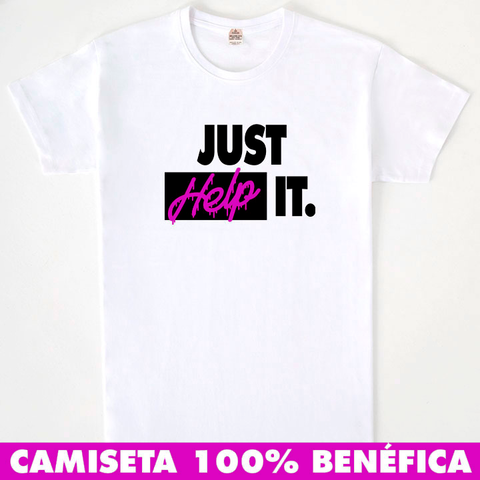 JUST HELP IT (Camiseta 100% benefica) Unisex