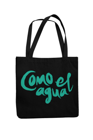 COMO EL AGUA Tote bag
