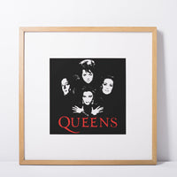 QUEENS - LÁMINA 21X21